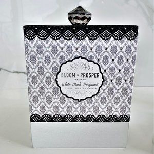 Bloom & Prosper white Musk & Bergamot LUX Candle